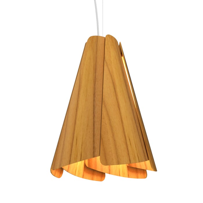 Stecche di Legno 1-Light Floor Lamp in Teak Stecche di Legno 1-Light Floor Lamp in Teak