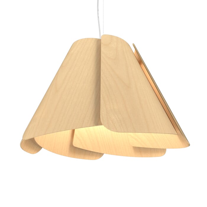 Fuchsia 1-Light Pendant in Maple Fuchsia 1-Light Pendant in Maple
