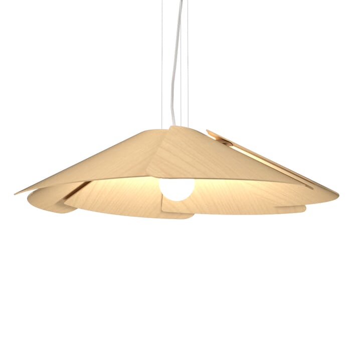 Fuchsia 1-Light Pendant in Maple Fuchsia 1-Light Pendant in Maple