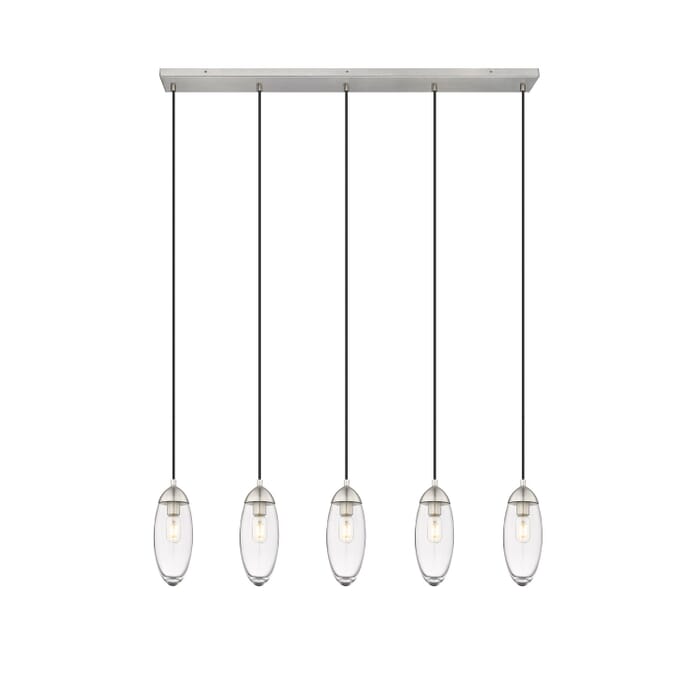 Five Light Linear Chandelier Five Light Linear Chandelier