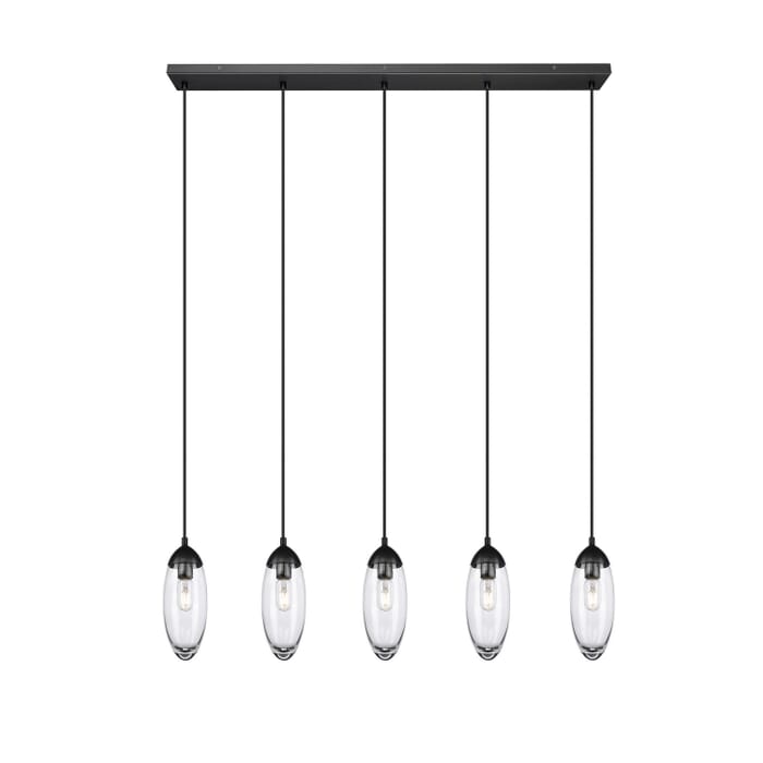 Five Light Linear Chandelier Five Light Linear Chandelier