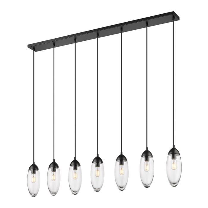 Seven Light Linear Chandelier Seven Light Linear Chandelier