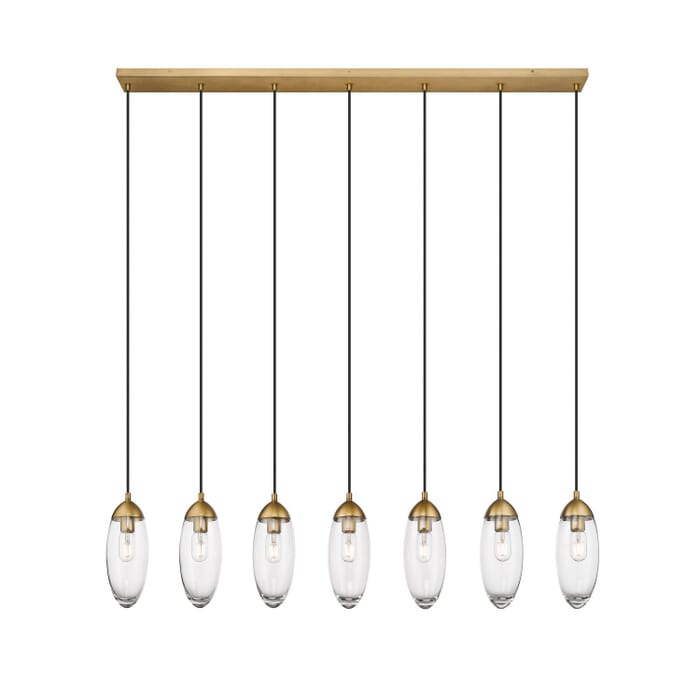 Seven Light Linear Chandelier Seven Light Linear Chandelier