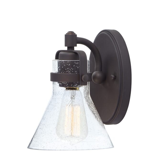 Seafarer 1-Light LED Wall Sconce in Oil Rubbed Bronze Seafarer 1-Light LED Wall Sconce in Oil Rubbed Bronze