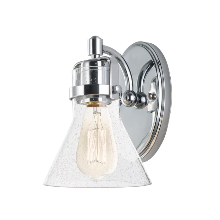 Seafarer 1-Light LED Wall Sconce in Polished Chrome Seafarer 1-Light LED Wall Sconce in Polished Chrome