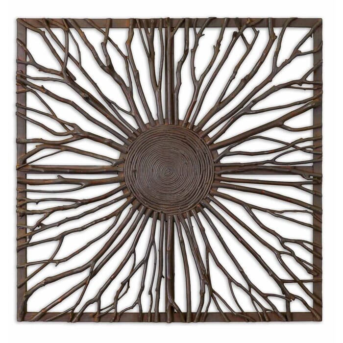Uttermost Josiah Square Wooden Wall Art Uttermost Josiah Square Wooden Wall Art