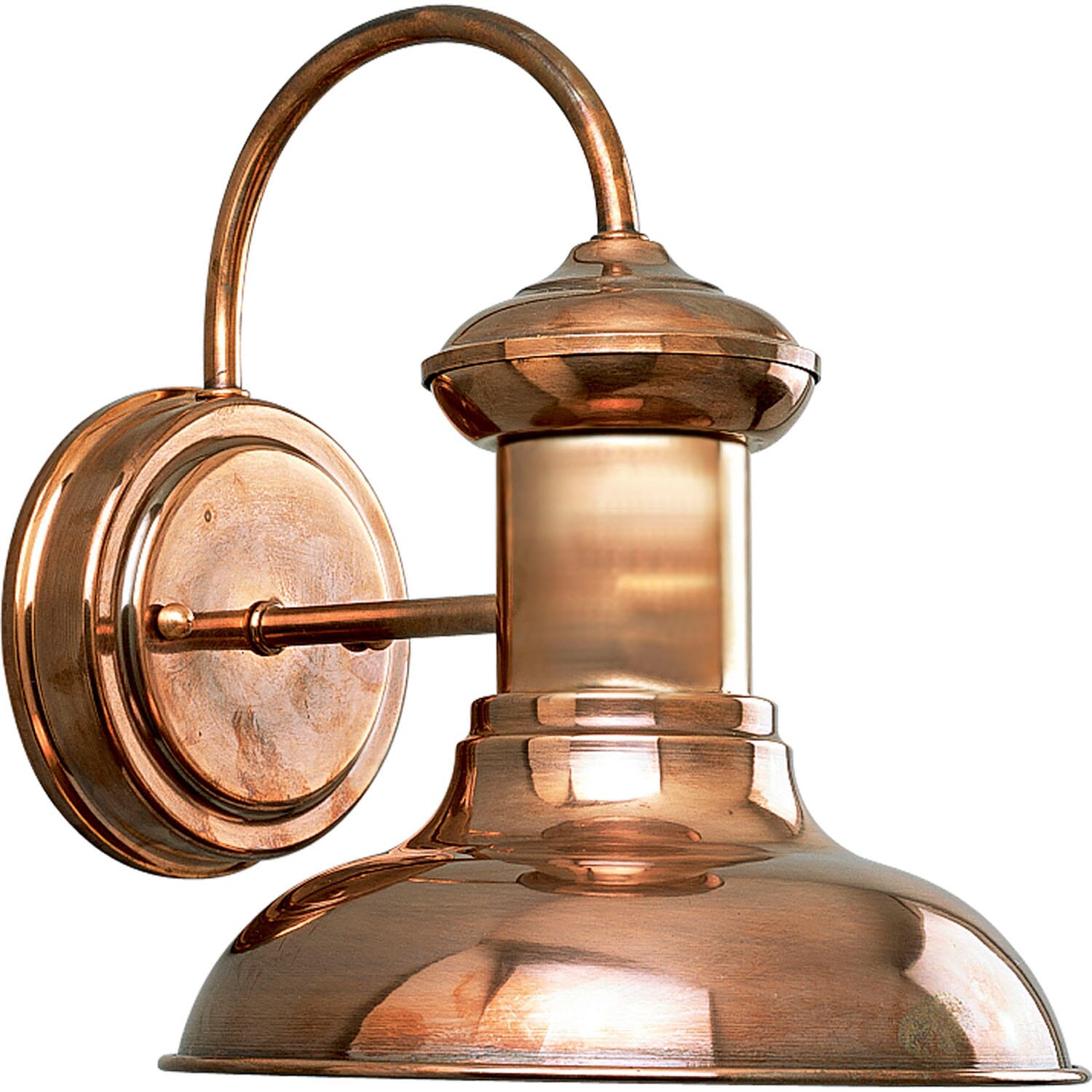 Cognac One Light Wall Lantern from the Brookside Collection