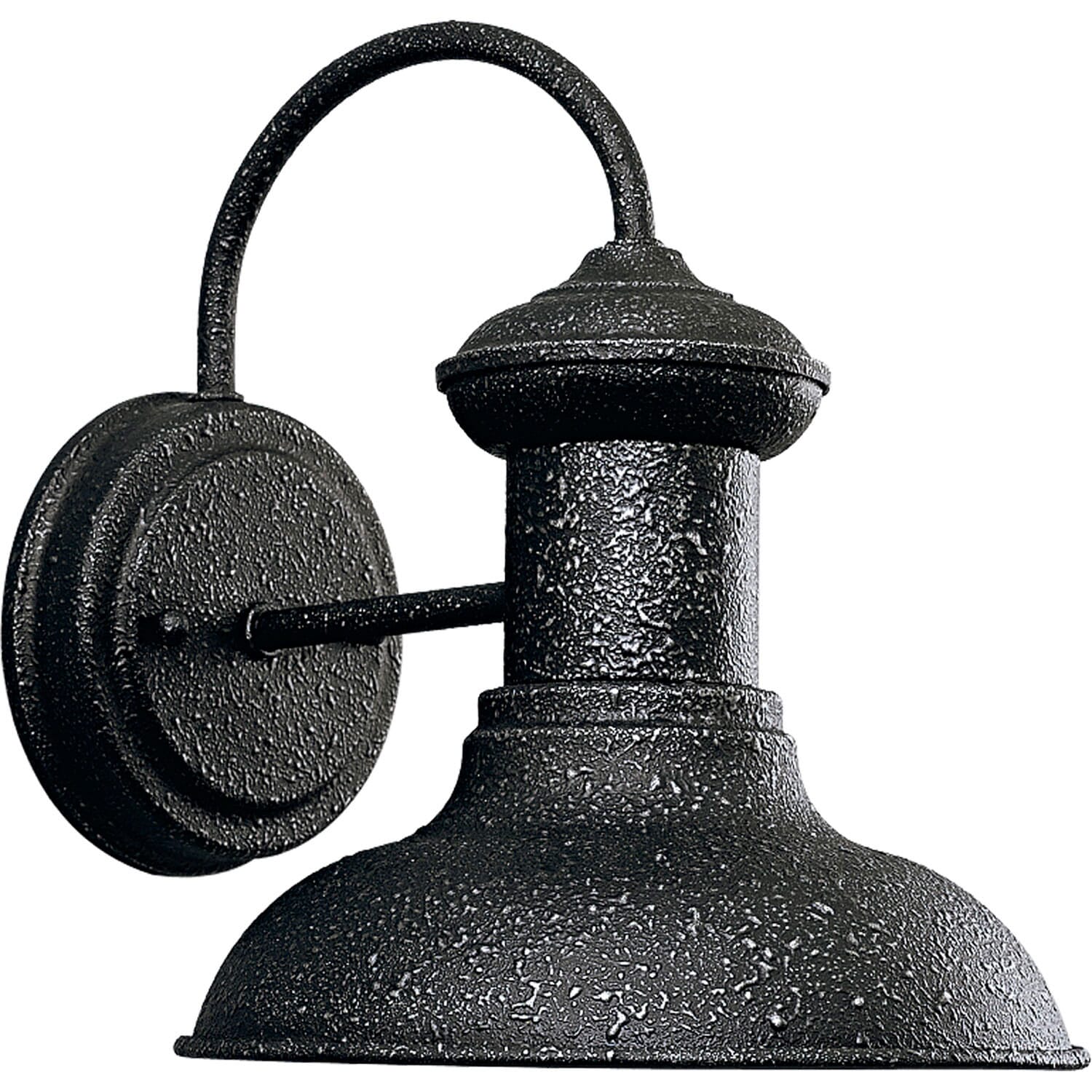 Gilded Iron One Light Wall Lantern from the Brookside Collection