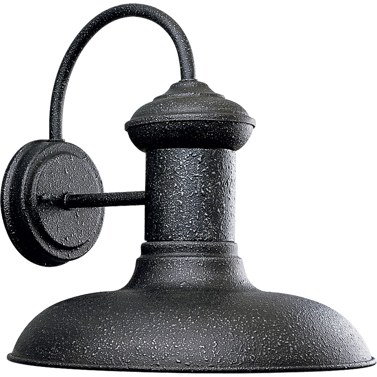 Gilded Iron One Light Wall Lantern from the Brookside Collection