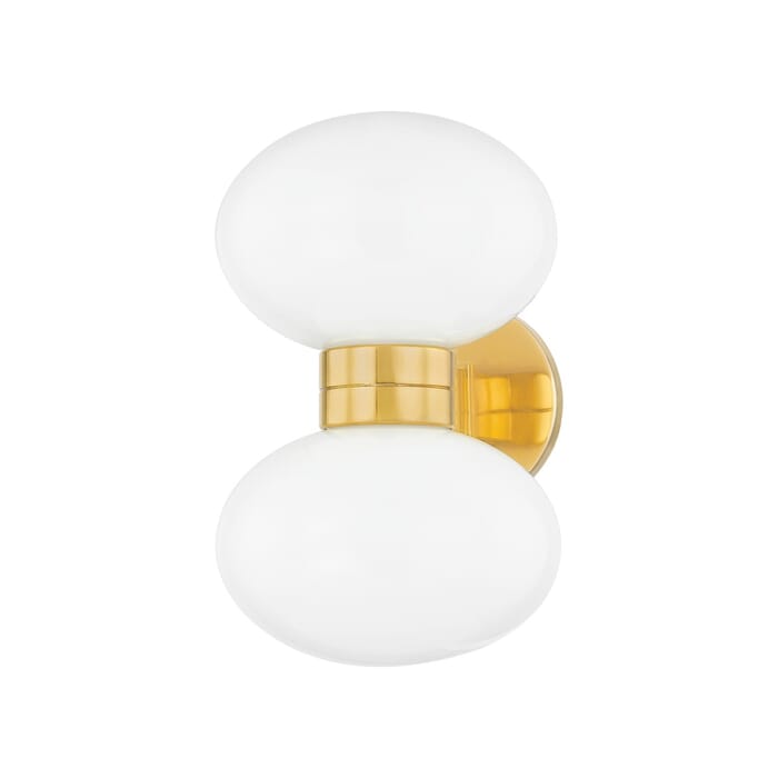 Two Light Wall Sconce by Hudson Valley Two Light Wall Sconce by Hudson Valley