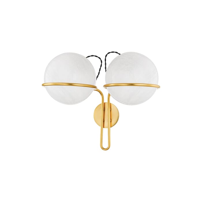 Two Light Wall Sconce by Hudson Valley Two Light Wall Sconce by Hudson Valley