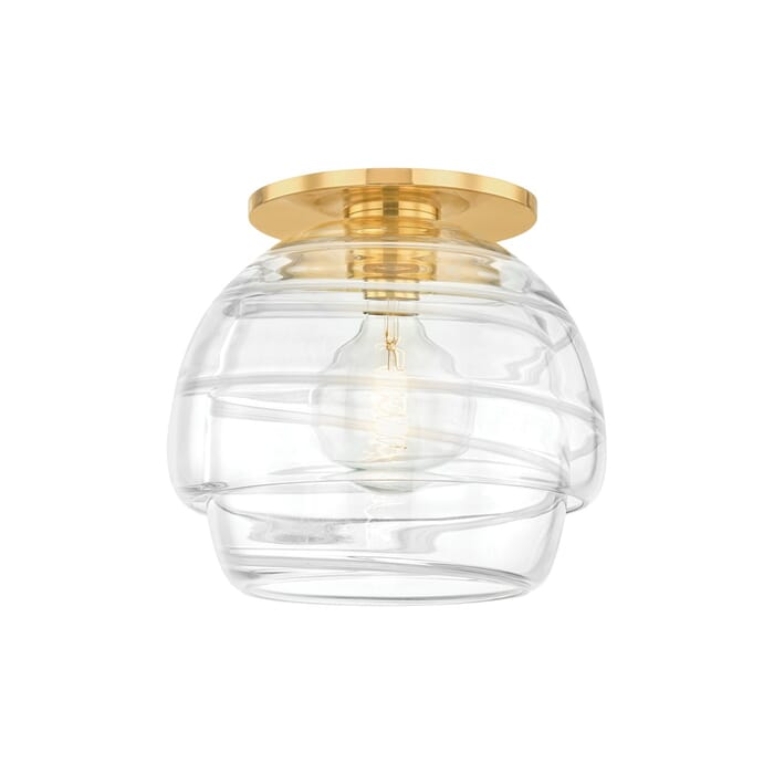 One Light Flush Mount by Hudson Valley One Light Flush Mount by Hudson Valley