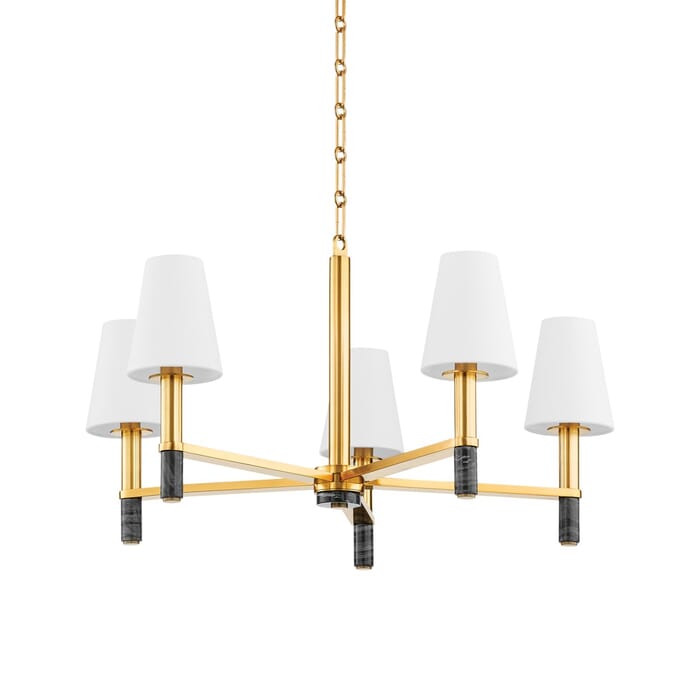 Five Light Chandelier by Hudson Valley Five Light Chandelier by Hudson Valley