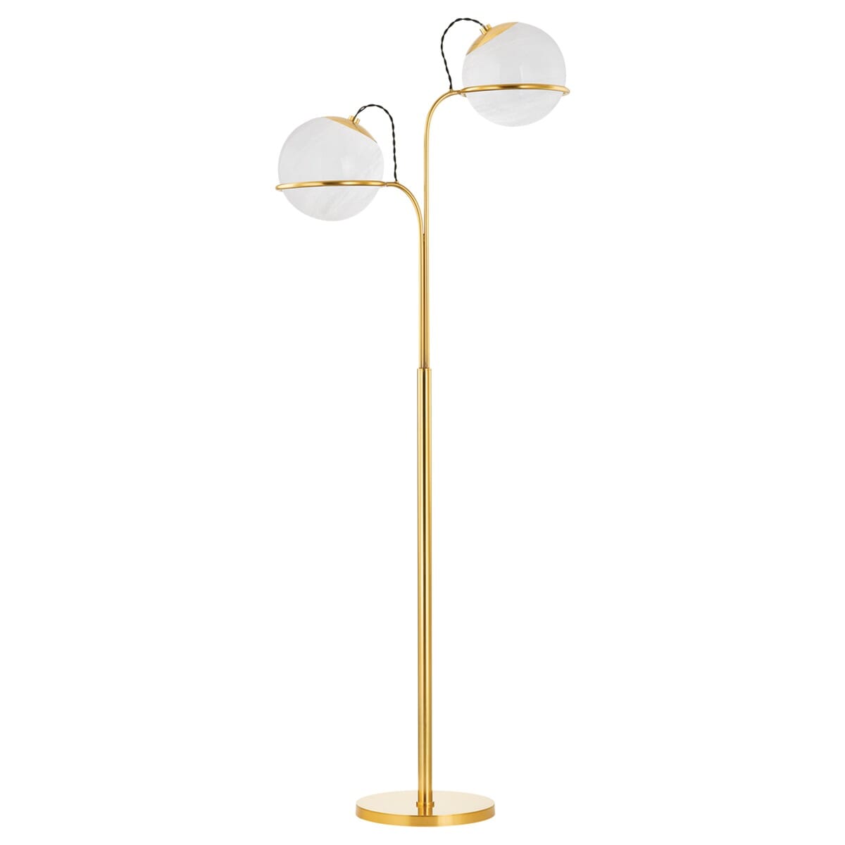 Two Light Floor Lamp