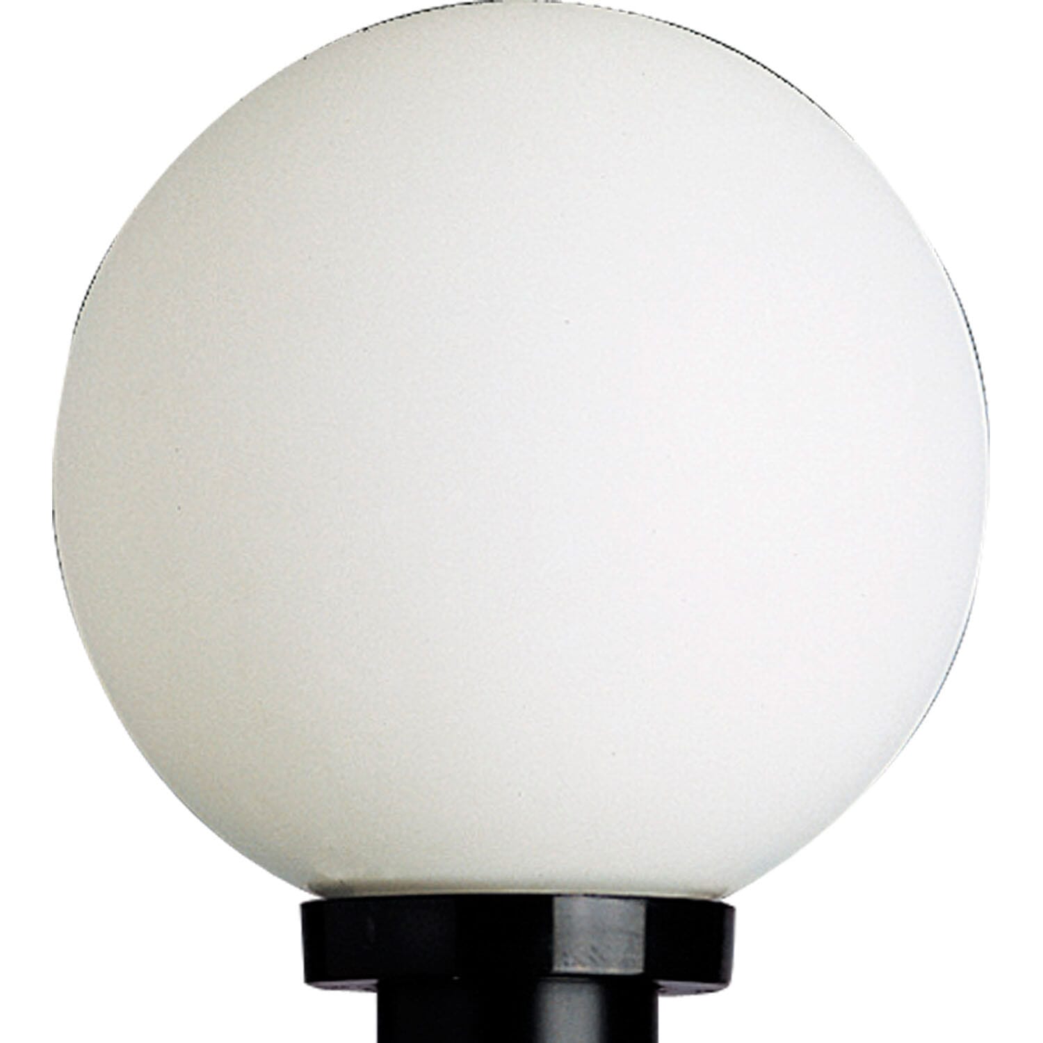 Black One Light Post Lantern from the Globe Collection