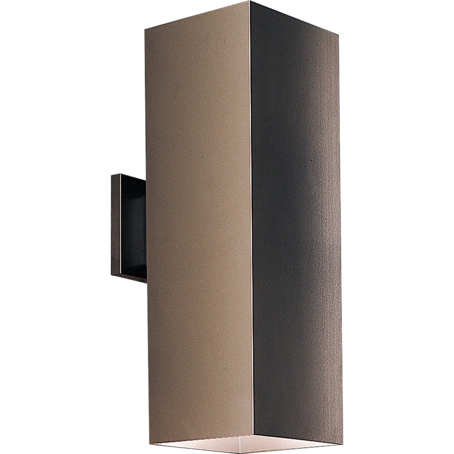 Antique Bronze Two Light Wall Lantern from the Square Collection