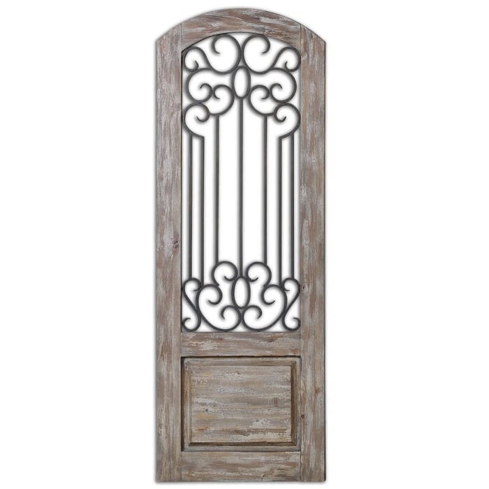 Uttermost Mulino 75" Wall Panel in Aged Rust Bronze Uttermost Mulino 75" Wall Panel in Aged Rust Bronze
