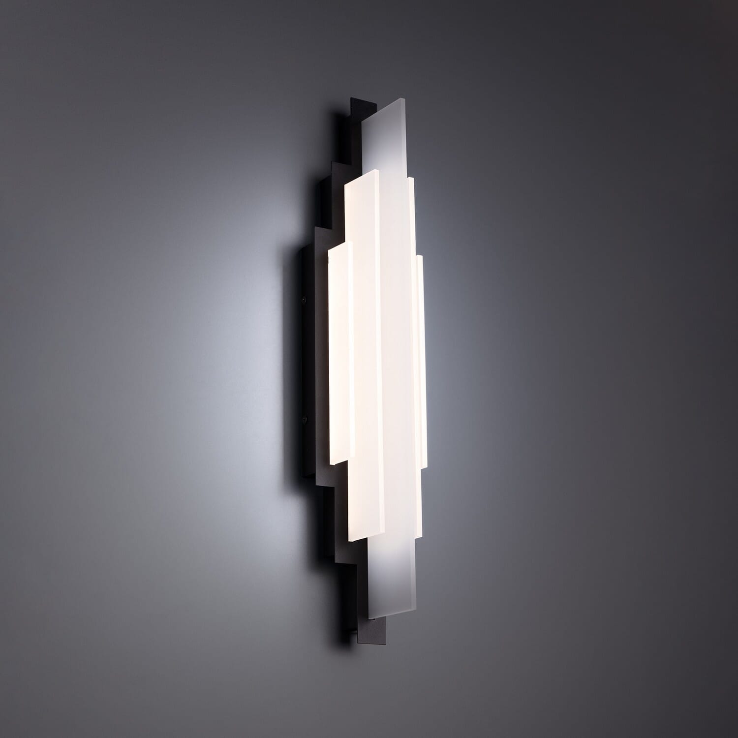 Marques LED Wall Sconce in Black by W.A.C. Lighting