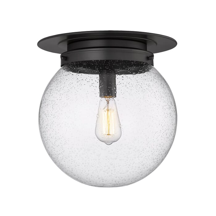 One Light Flush Mount One Light Flush Mount