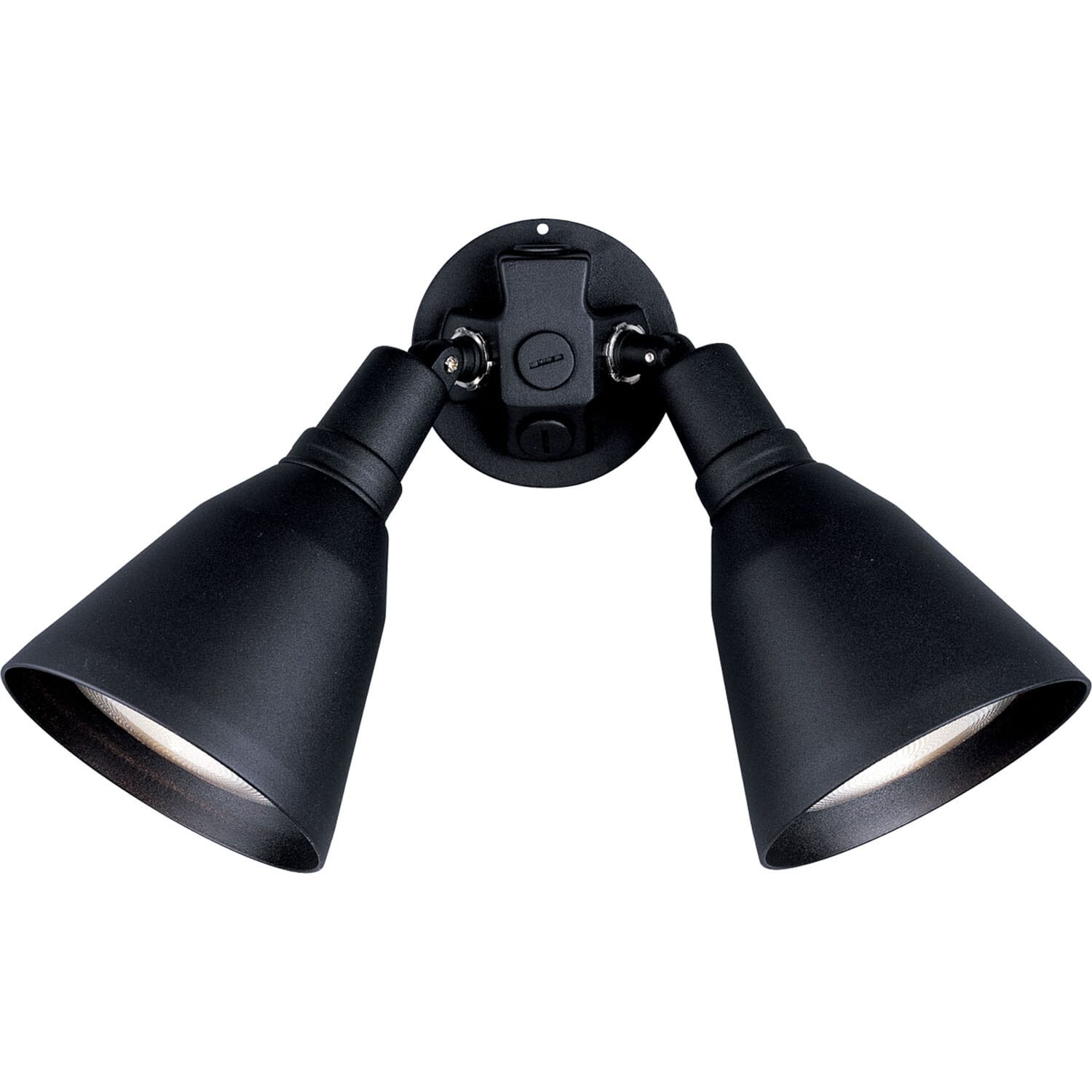Black Two Light Wall Lantern from the Par Lampholder Collection