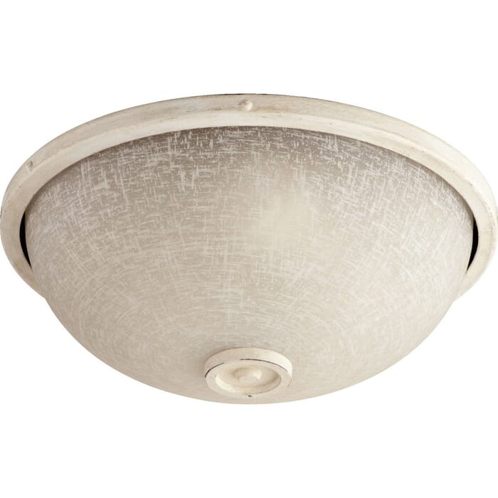 Quorum Marsden 2-Light 14" Ceiling Fan Light Kit in Persian White Quorum Marsden 2-Light 14" Ceiling Fan Light Kit in Persian White
