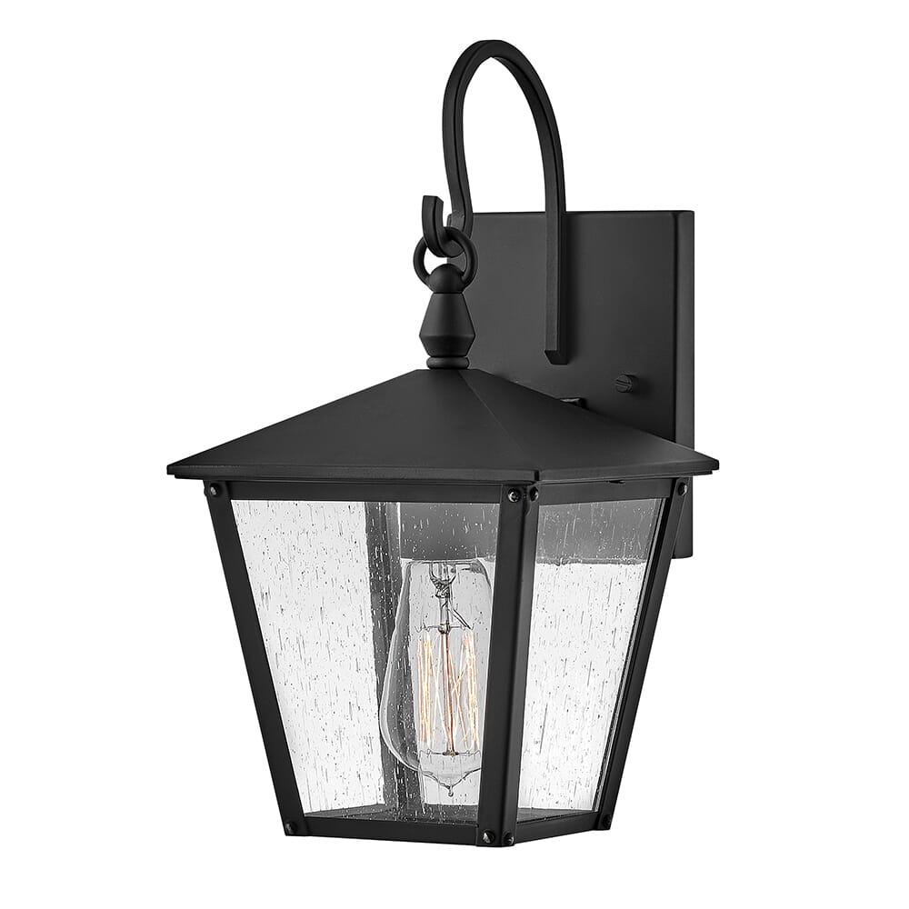 Black LED Wall Mount from the Huntersfield Collection