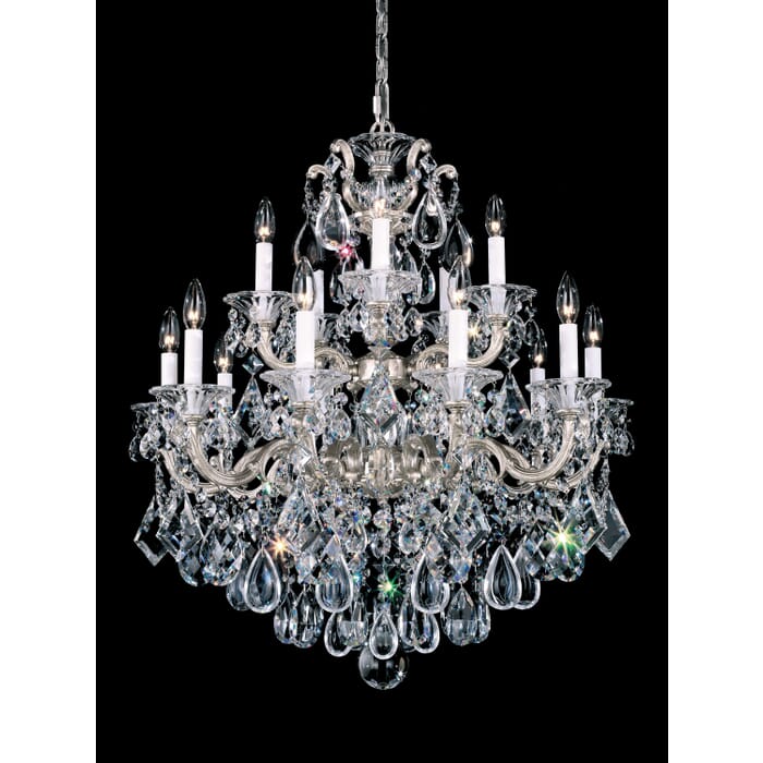 15 Light Chandelier by Schonbek 15 Light Chandelier by Schonbek