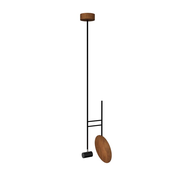 Dot 1-Light Pendant in Imbuia Dot 1-Light Pendant in Imbuia
