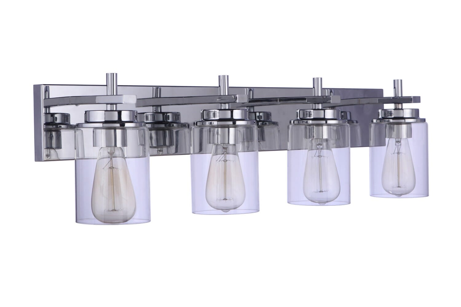 Reeves 4-Light Bathroom Vanity Light in Chrome