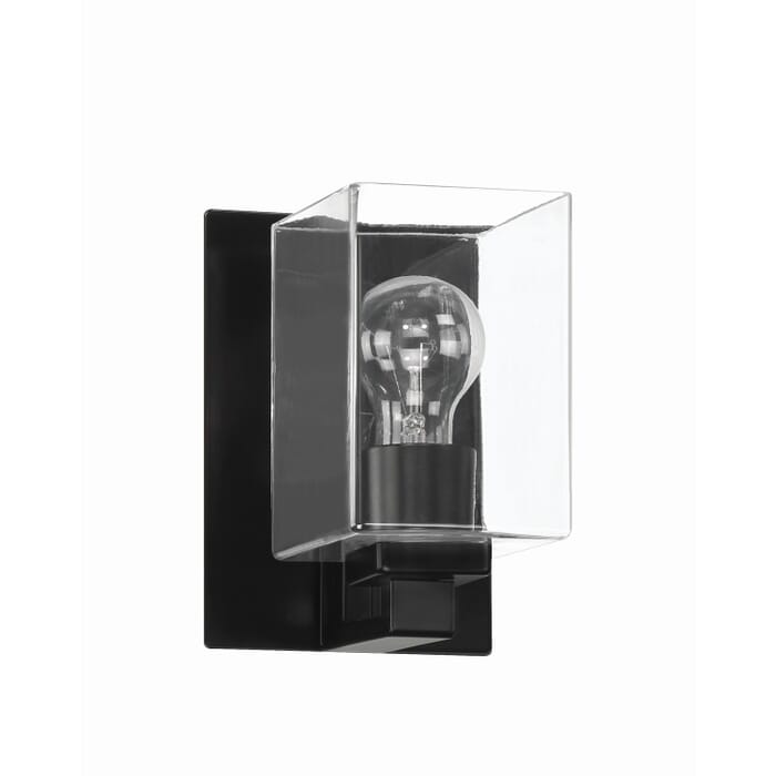 McClane 1-Light Wall Sconce in Flat Black McClane 1-Light Wall Sconce in Flat Black