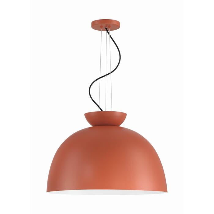 Ventura Dome 1-Light Pendant in Baked Clay Ventura Dome 1-Light Pendant in Baked Clay