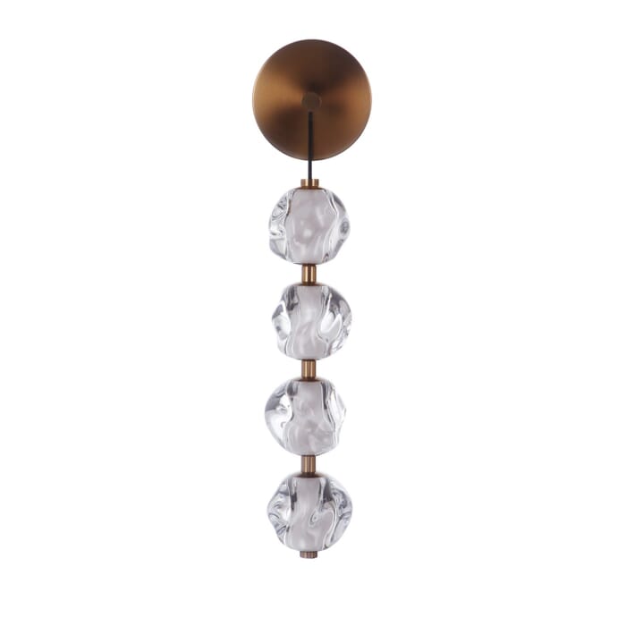 Jackie 1-Light LED Wall Sconce in Satin Brass Jackie 1-Light LED Wall Sconce in Satin Brass