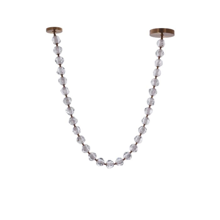 Jackie 1-Light LED Pendant in Satin Brass Jackie 1-Light LED Pendant in Satin Brass