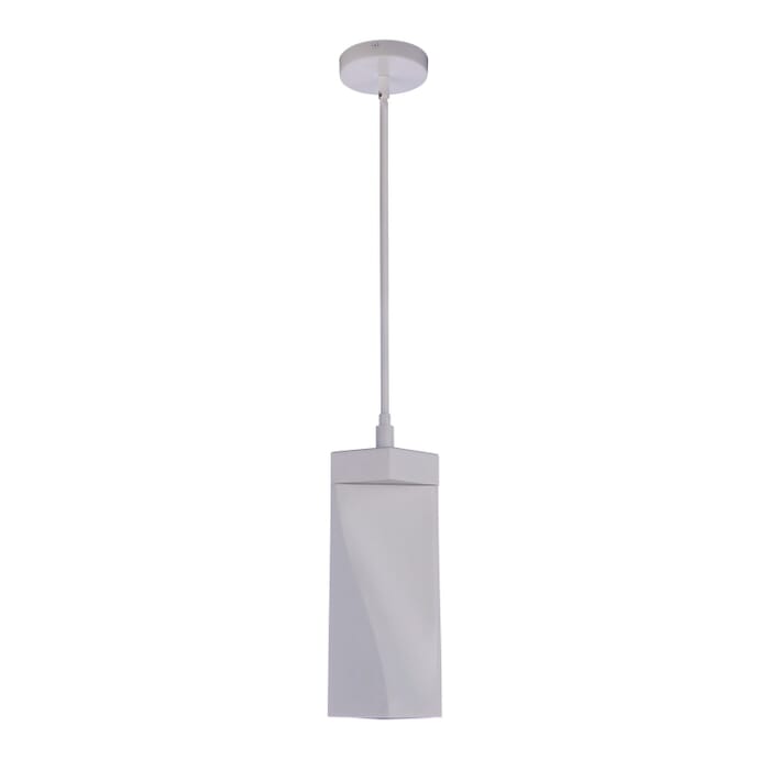 Drama 2-Light LED Mini Pendant in White Drama 2-Light LED Mini Pendant in White