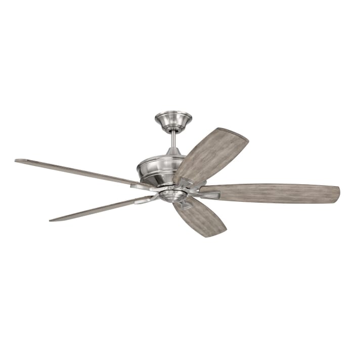 Santori 60 60" Hanging Ceiling Fan in Brushed Polished Nickel Santori 60 60" Hanging Ceiling Fan in Brushed Polished Nickel
