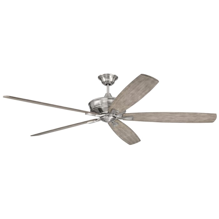Santori 72 72" Hanging Ceiling Fan in Brushed Polished Nickel Santori 72 72" Hanging Ceiling Fan in Brushed Polished Nickel