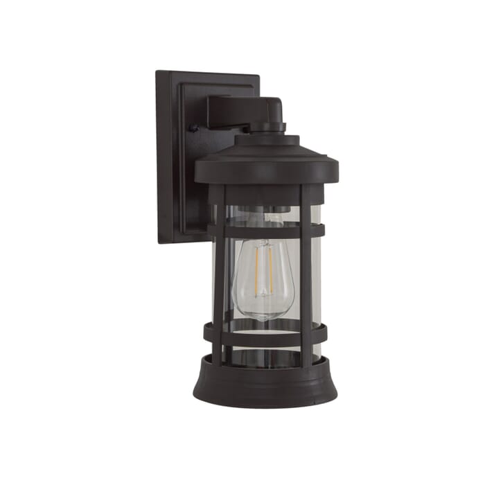 Resilience Lanterns 1-Light Outdoor Lantern in Bronze Resilience Lanterns 1-Light Outdoor Lantern in Bronze
