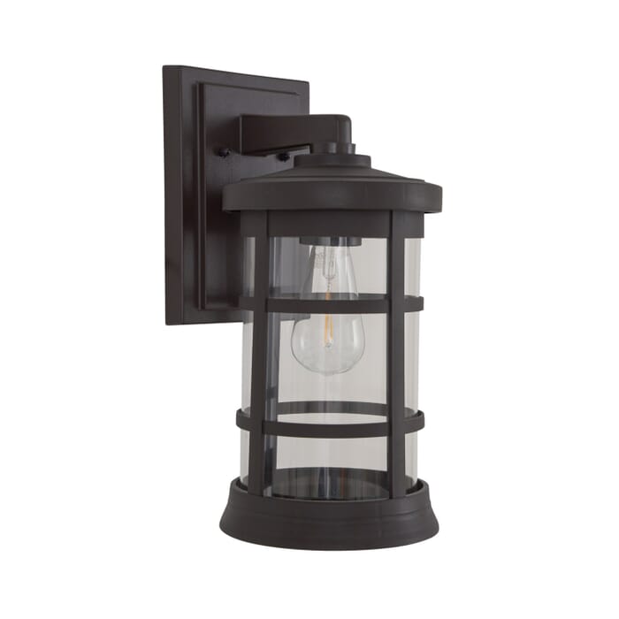 Resilience Lanterns 1-Light Outdoor Lantern in Bronze Resilience Lanterns 1-Light Outdoor Lantern in Bronze