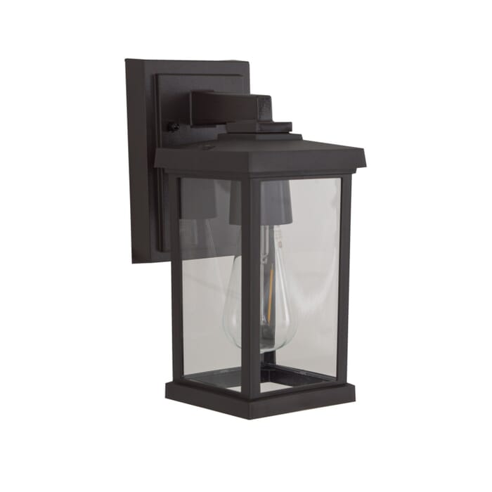 Resilience Lanterns 1-Light Outdoor Lantern in Bronze Resilience Lanterns 1-Light Outdoor Lantern in Bronze