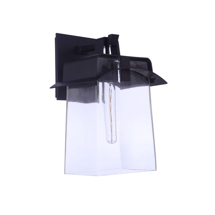 Smithy 1-Light Outdoor Lantern in Aged Bronze Brushed Smithy 1-Light Outdoor Lantern in Aged Bronze Brushed