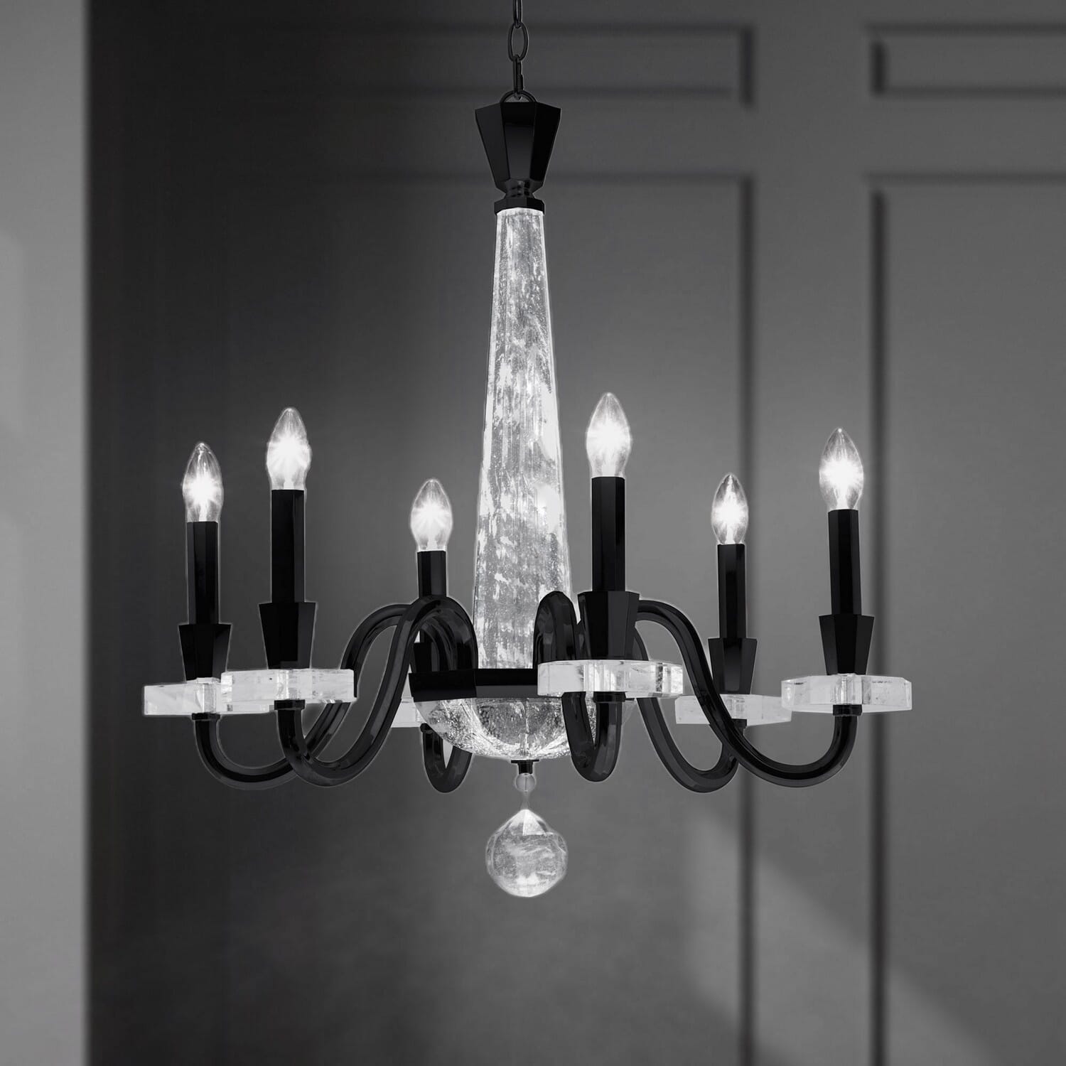 Six Light Chandelier by Schonbek