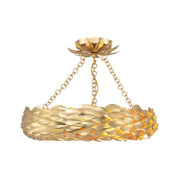 LED Semi Flush Mount by Crystorama LED Semi Flush Mount by Crystorama