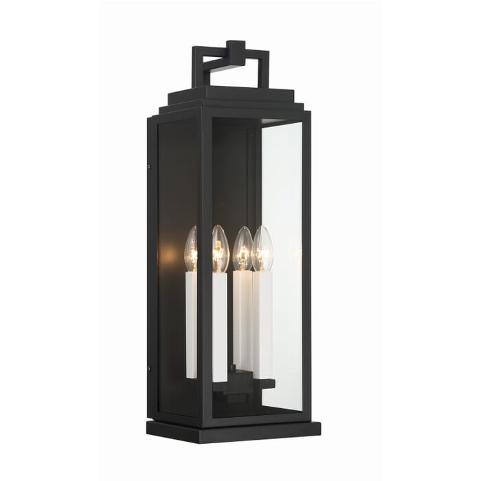 Four Light Outdoor Wall Sconce by Crystorama Four Light Outdoor Wall Sconce by Crystorama