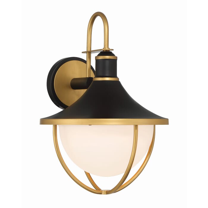 One Light Outdoor Wall Sconce by Crystorama One Light Outdoor Wall Sconce by Crystorama