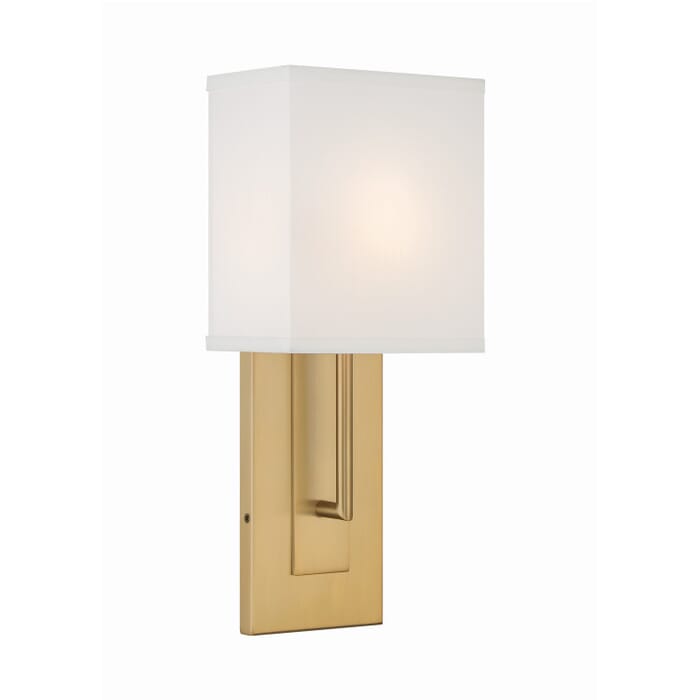 One Light Wall Sconce by Crystorama One Light Wall Sconce by Crystorama