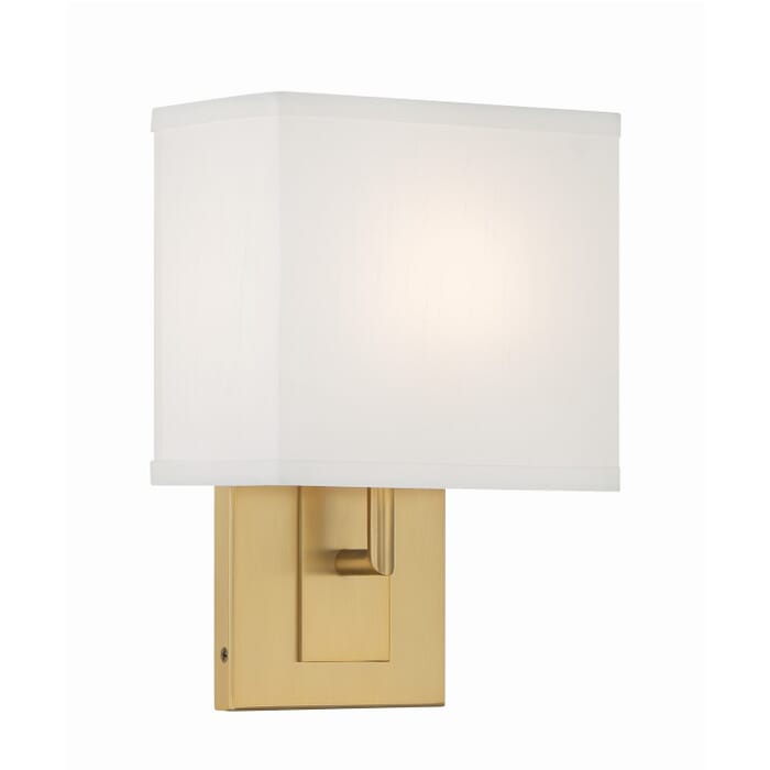 One Light Wall Sconce by Crystorama One Light Wall Sconce by Crystorama