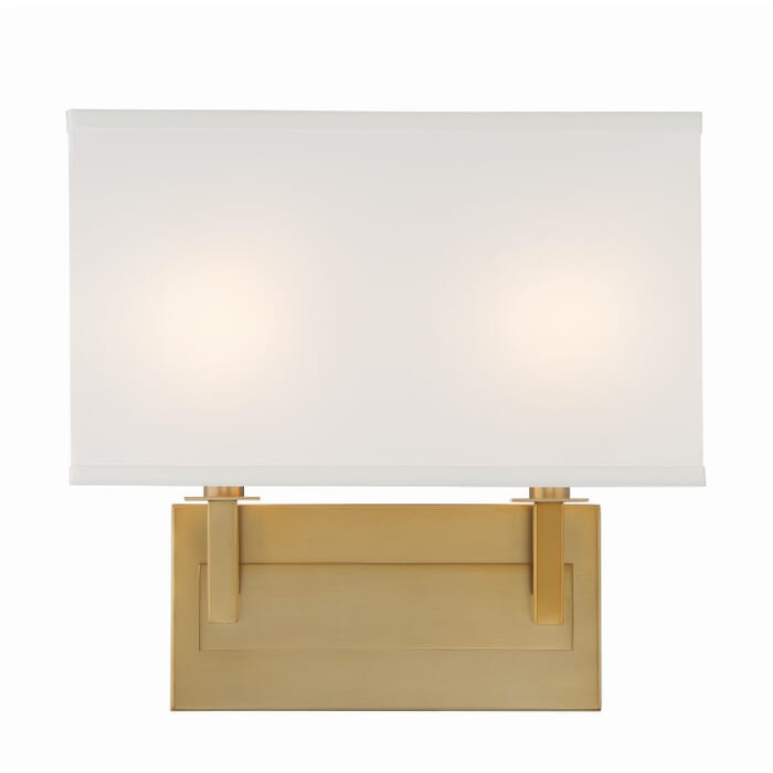 Two Light Wall Sconce by Crystorama Two Light Wall Sconce by Crystorama