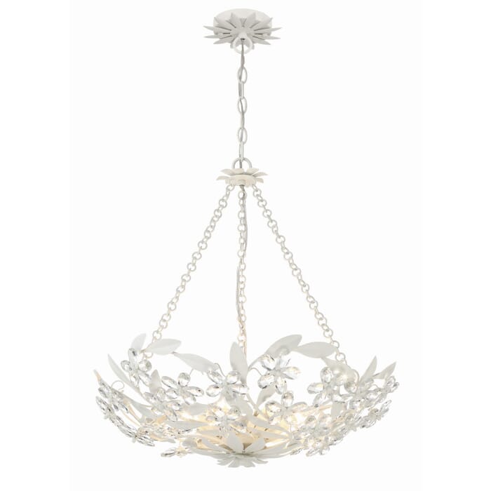 Six Light Chandelier by Crystorama Six Light Chandelier by Crystorama