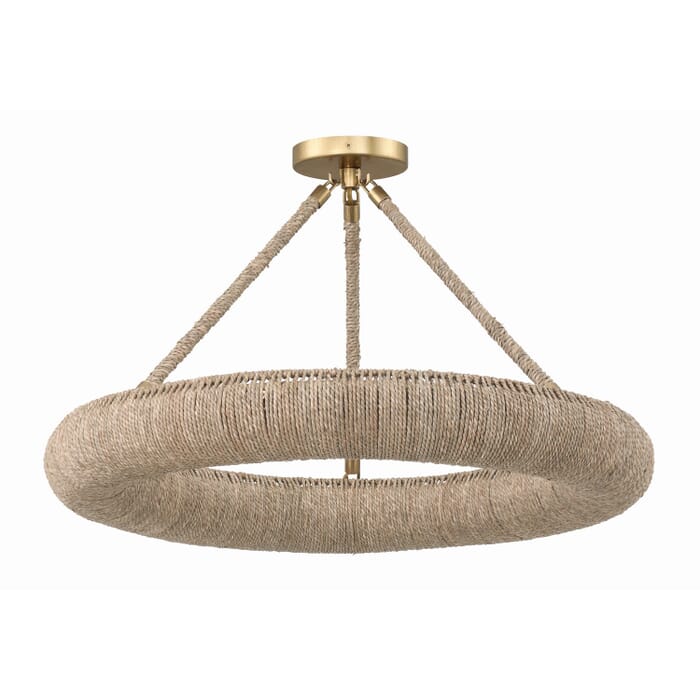 LED Semi Flush Mount by Crystorama LED Semi Flush Mount by Crystorama