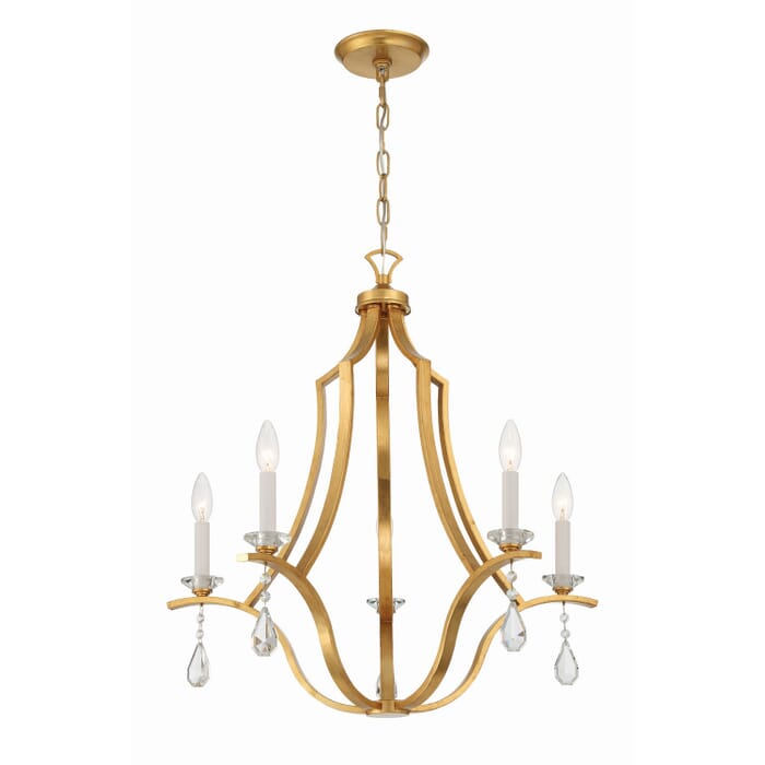 Five Light Chandelier by Crystorama Five Light Chandelier by Crystorama